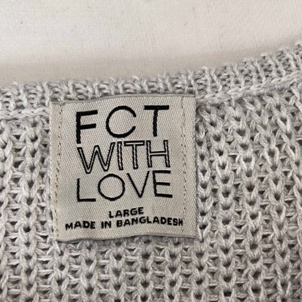 Light Gray Knit Tank Top - Sleeveless Summer Essential - Picture 2 of 5